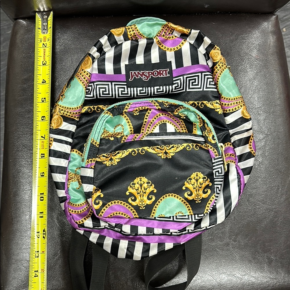 JanSport Multicolor Patterned Women's Backpack - Picture 5 of 6